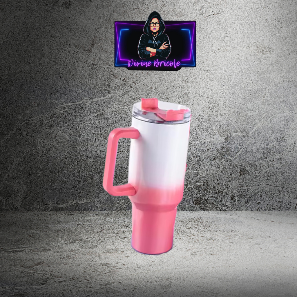 Tasse 40 oz isotherme shimmer/ ombré SUBLIMATION