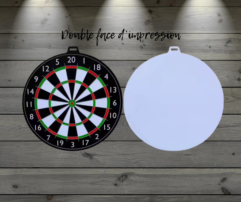 Jeux de fléchettes /sublimation double face