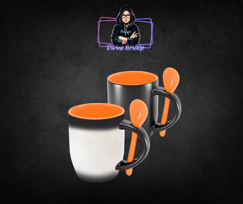 tasse magique et sa cuillère