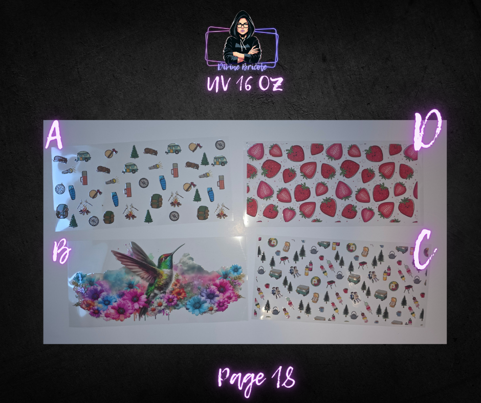 UV TRANSFERT 16OZ