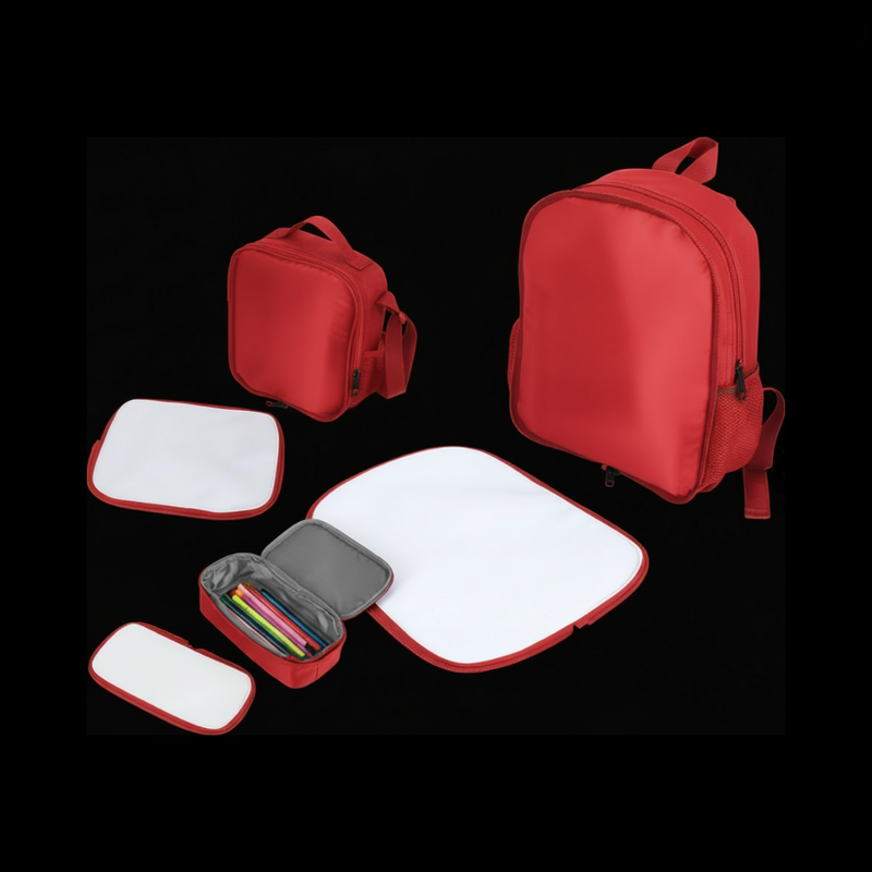 Ensemble sac à dos 3 morceaux - Sublimation