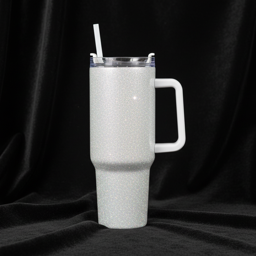 Gobelet 40 oz pailleté pour sublimation