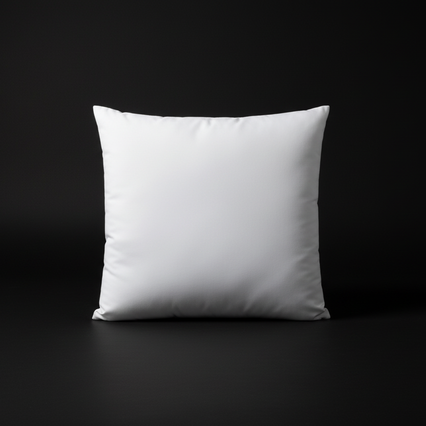 Housse de Coussin Blanche pour Sublimation - 18x18 pouces