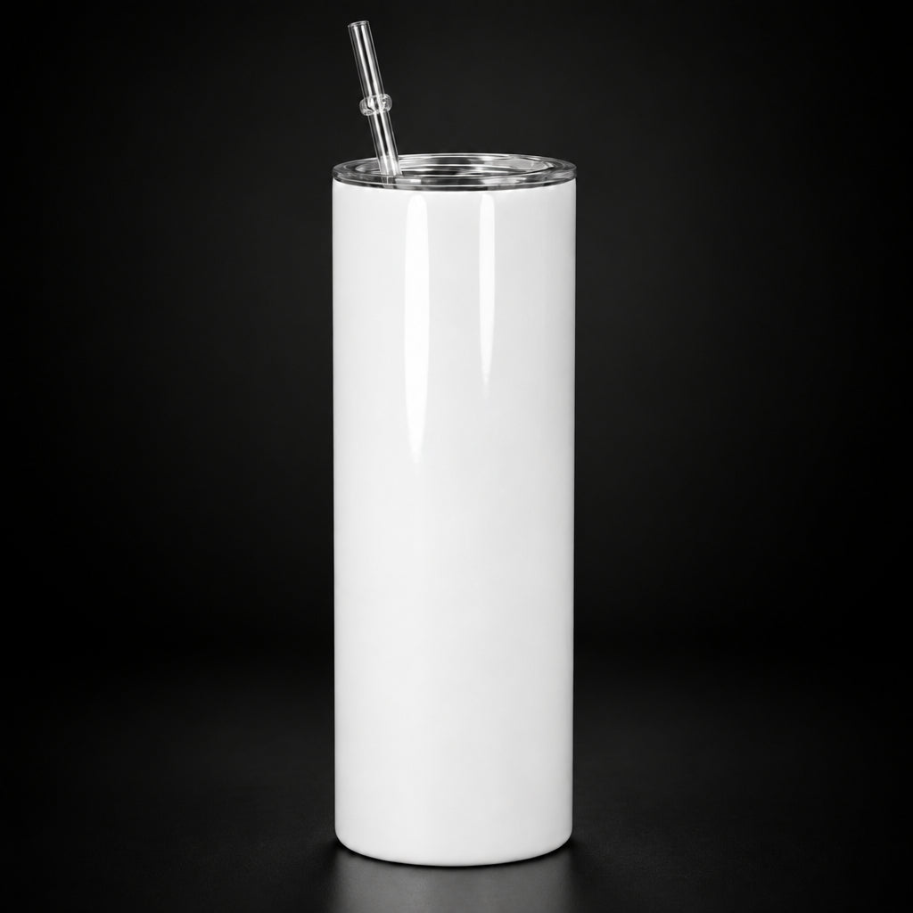 Tumbler 20oz Lustré Fond Plat - Sublimation
