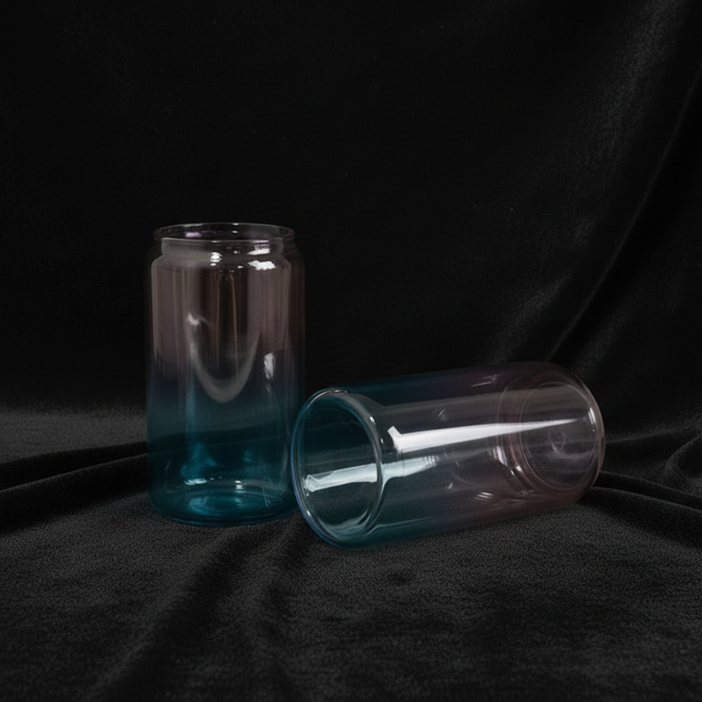 Verre Can 16oz Océan Ombré - Sublimation & UV