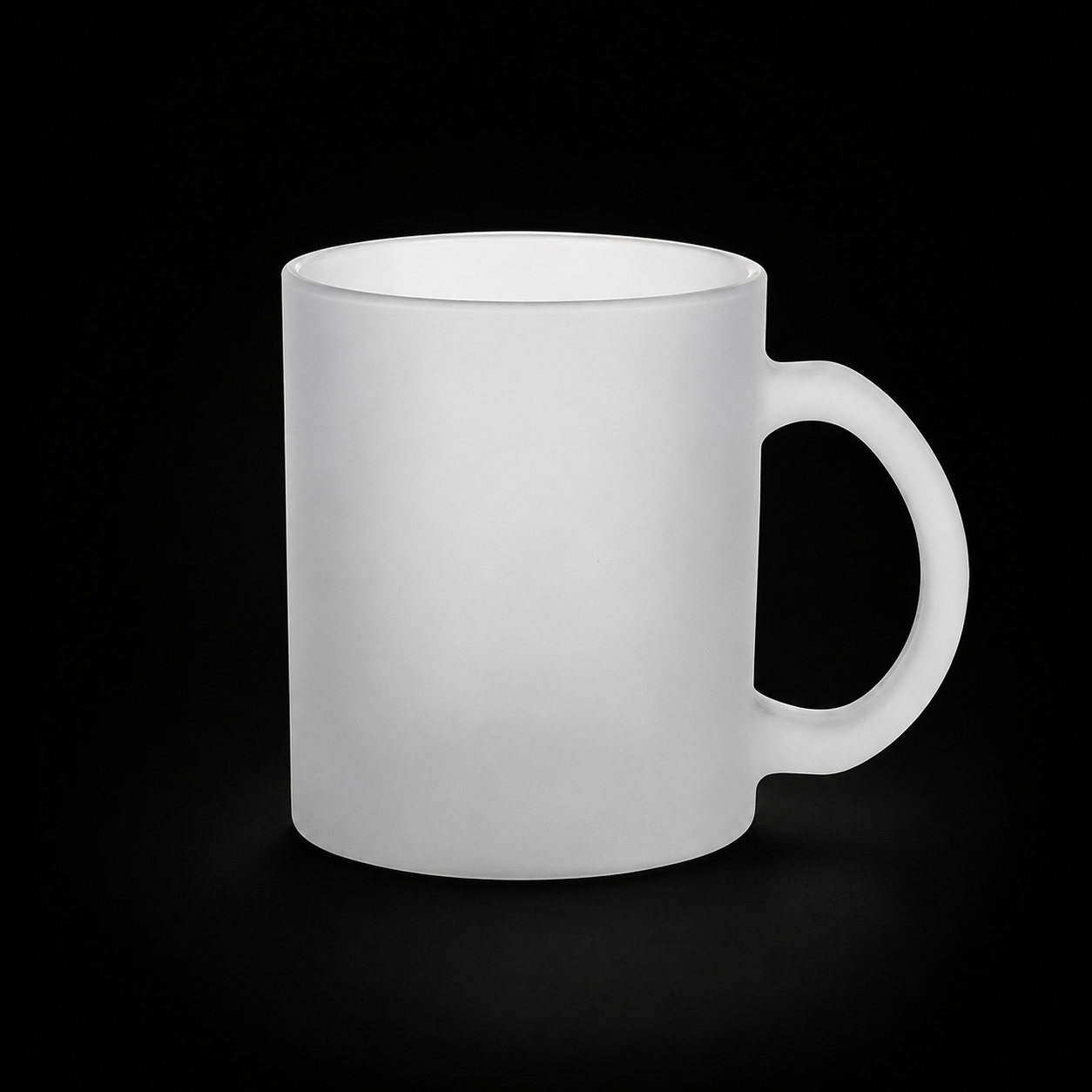 Mug en verre dépoli de 325 ml (11 oz) pour sublimation