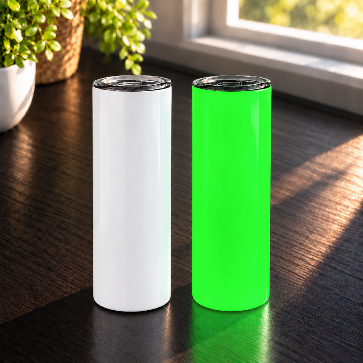 Tumbler 20 oz – Glow in the Dark texture velours