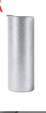 Tumbler 20 oz glitter SUBLIMATION