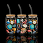 Wrap UVDTF pour Can 16 oz - Impression Double Face Qualité Supérieure
