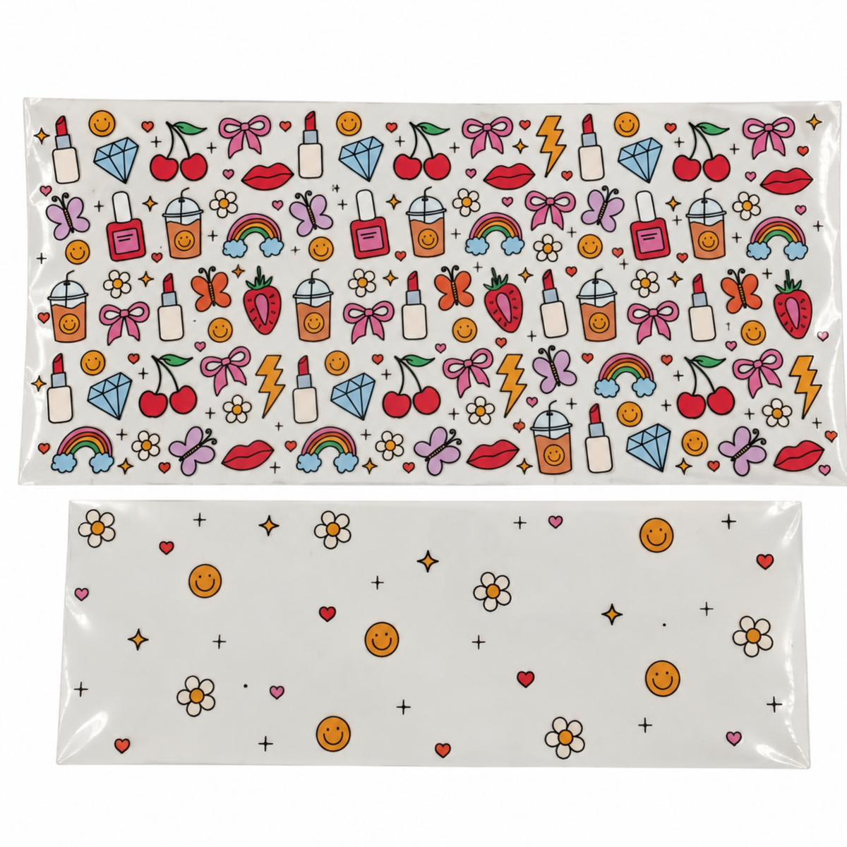 Transferts UV DTF pour contenants 40 oz – Collection de motifs