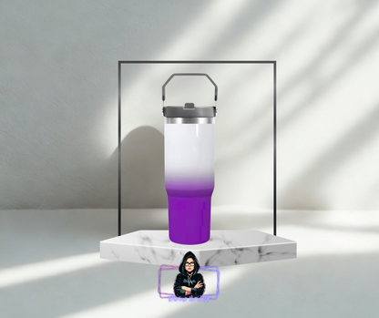 30 oz flip ombré
