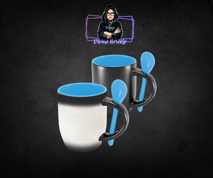 tasse magique et sa cuillère