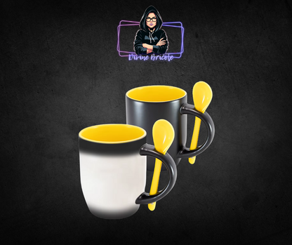 tasse magique et sa cuillère