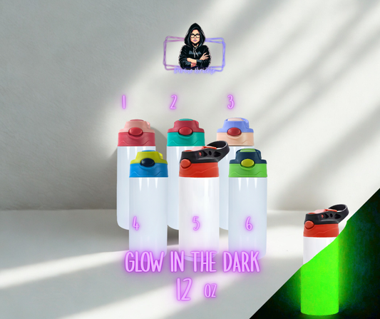 12oz pour enfants glow in the dark