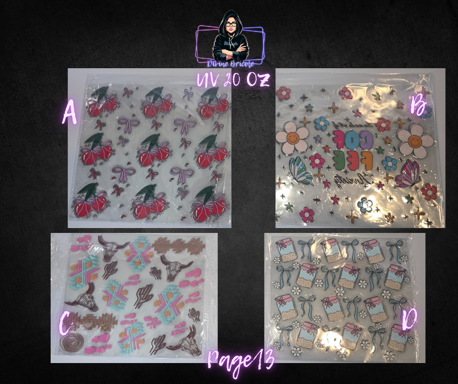 UV TRANSFERT 20OZ