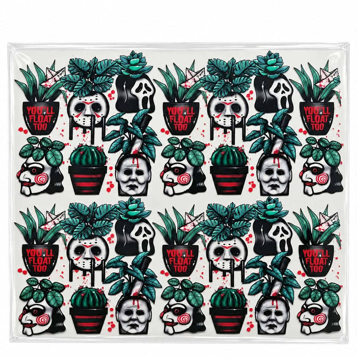 Transferts UV DTF pour contenants 20 oz – Collection de motifs