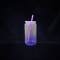Can 16oz Plastique Ombré - Impression UV