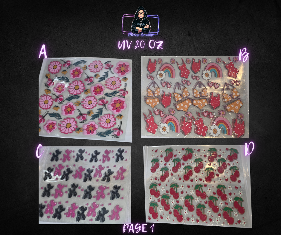 UV TRANSFERT 20OZ