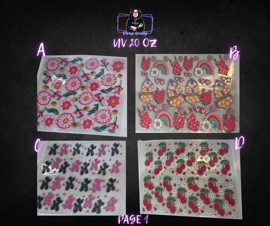 UV TRANSFERT 20OZ