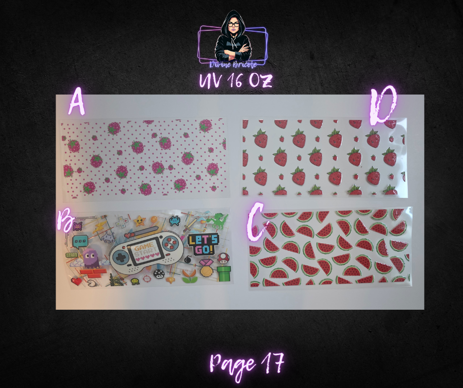 UV TRANSFERT 16OZ