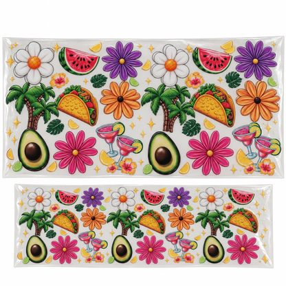Transferts UV DTF pour contenants 40 oz – Collection de motifs