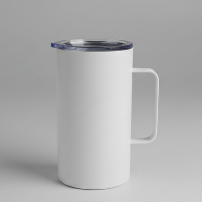 Tasse isotherme pour sublimation – Couvercle inclus