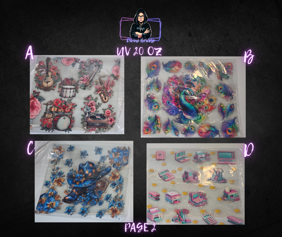 UV TRANSFERT 20OZ