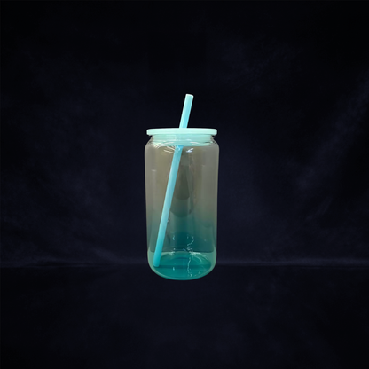 Can 16oz Plastique Ombré - Impression UV