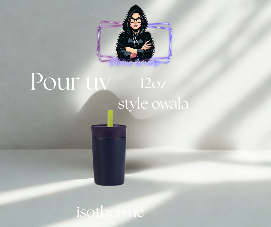 Sippy cup Wowala 12 oz /isotherme pour uv