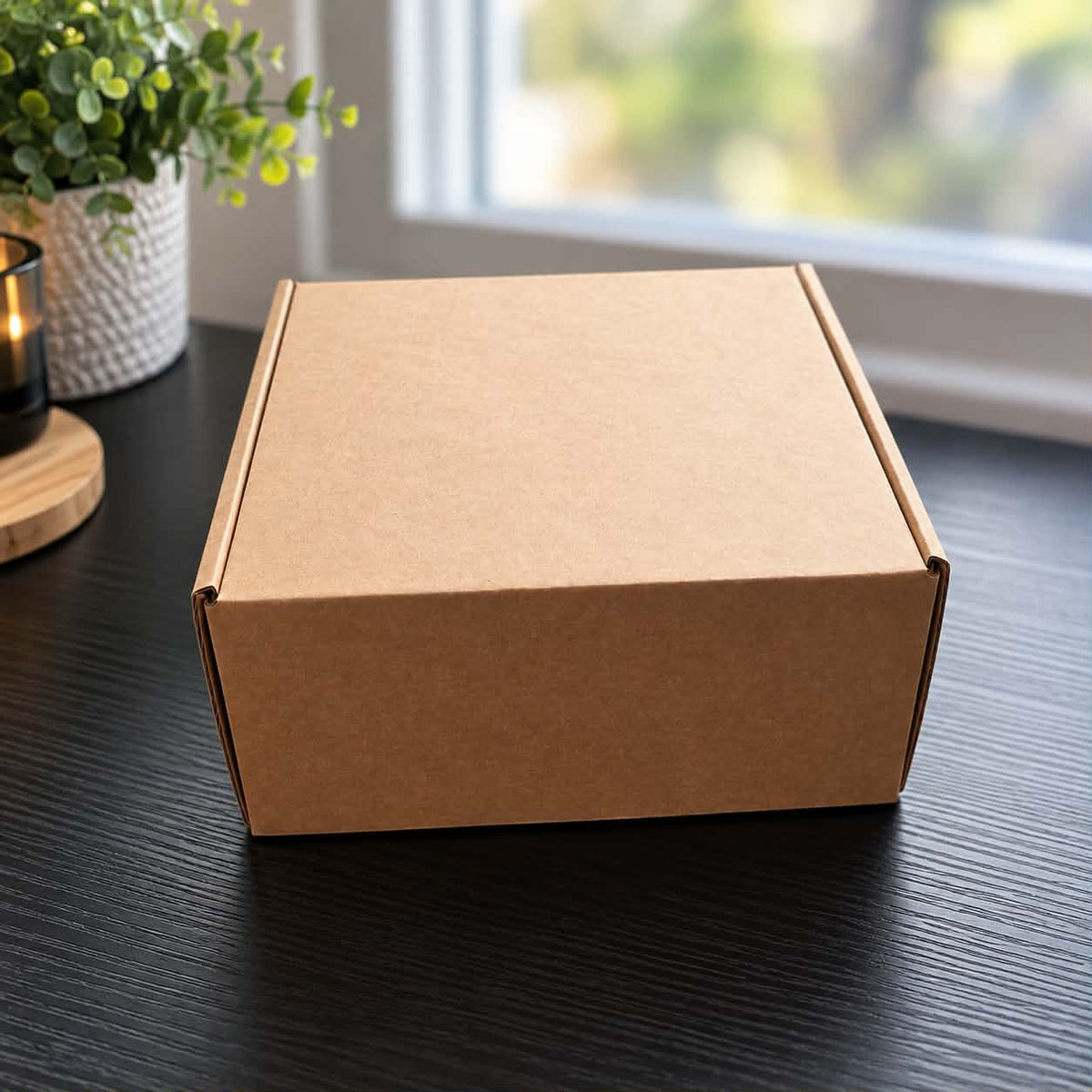 Boîte d’emballage style coffret cadeau 8 × 8 × 4