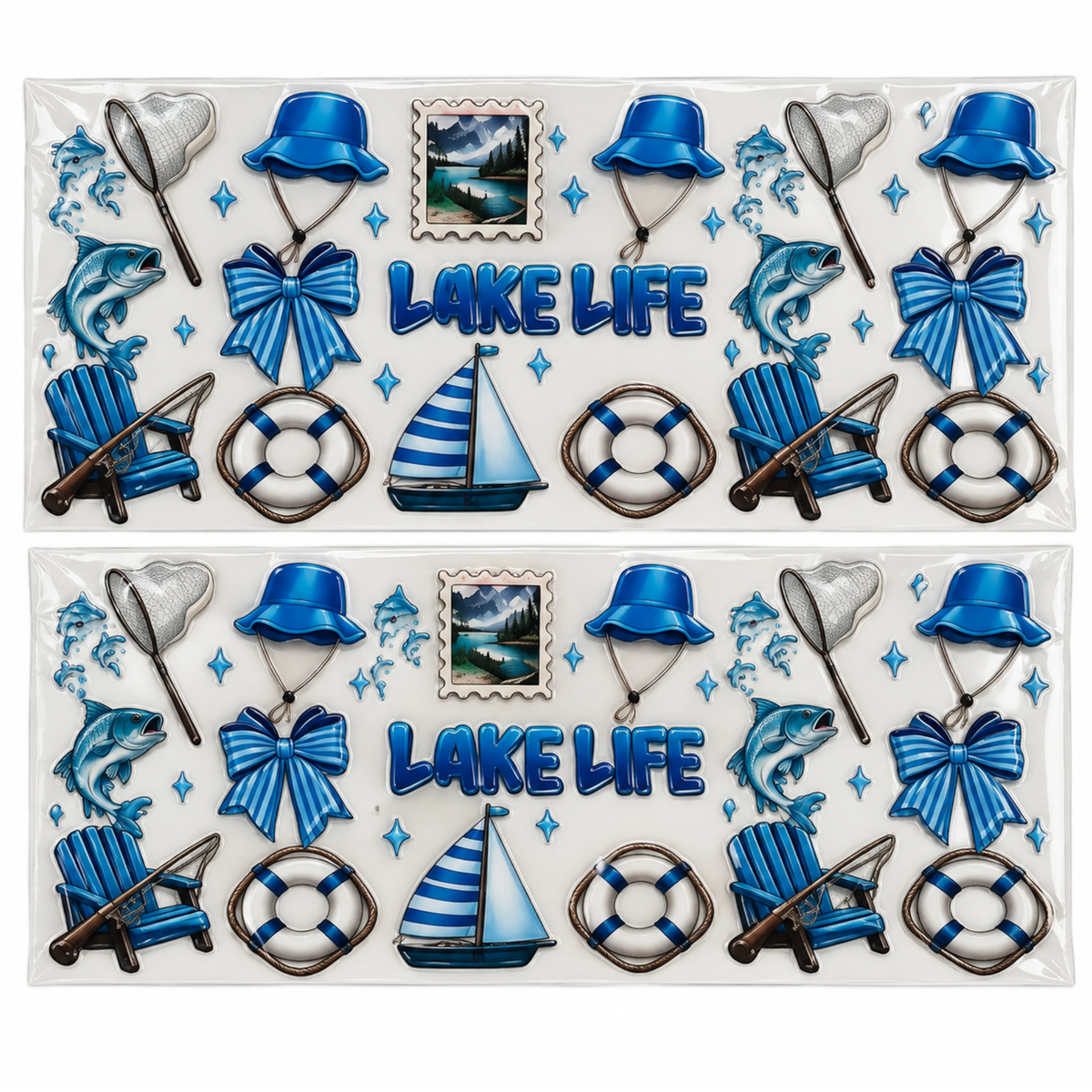 Transferts UV DTF pour contenants 40 oz – Collection de motifs