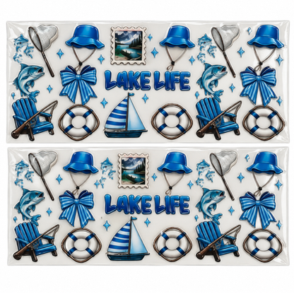 Transferts UV DTF pour contenants 40 oz – Collection de motifs