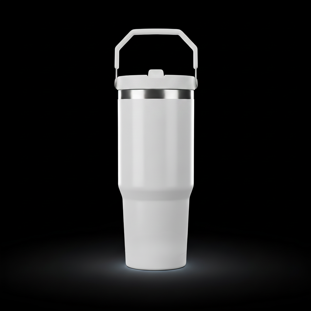 Tumbler 30oz Paille Flip — Liquidation (Non sublimable)