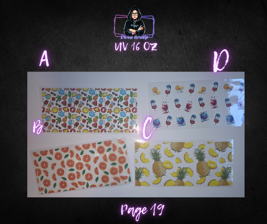 UV TRANSFERT 16OZ
