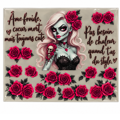 Transferts UV DTF pour contenants 40 oz – Collection de motifs