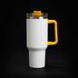 Mug 40 oz Blanc à Poignée Colorée - Sublimation