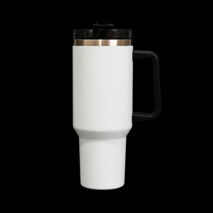 Mug 40 oz Blanc à Poignée Colorée - Sublimation