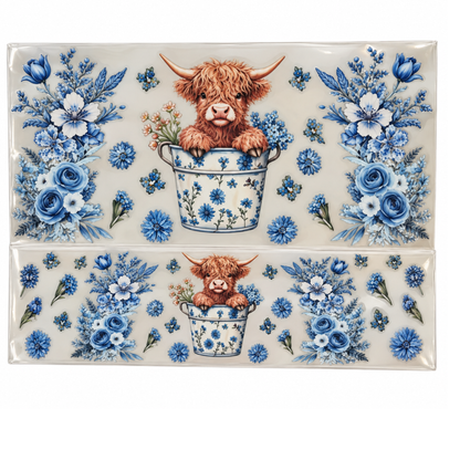 Transferts UV DTF pour contenants 40 oz – Collection de motifs