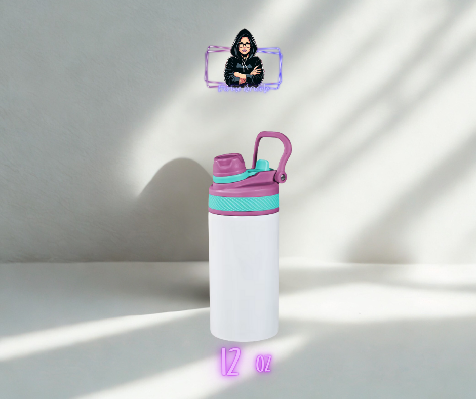 Bouteille d'eau sport double fonction pour enfants