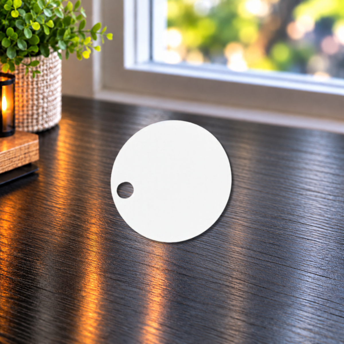 Topper décoratif en MDF pour couvercle 40 oz – Sublimation