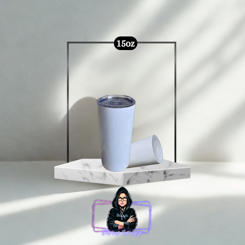 Tumbler 15 oz  fond plat