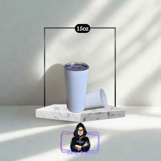 Tumbler 15 oz  fond plat