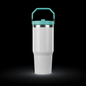 Tumbler 30oz Paille Flip — Liquidation (Non sublimable)