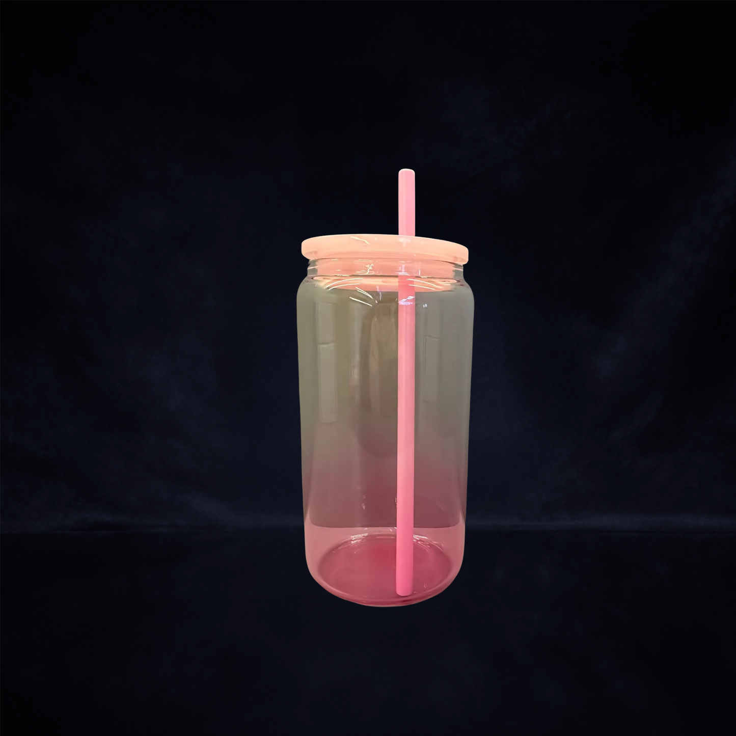 Can 16oz Plastique Ombré - Impression UV