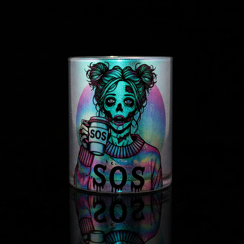Tasse en Verre Irisé 11oz - Sublimation