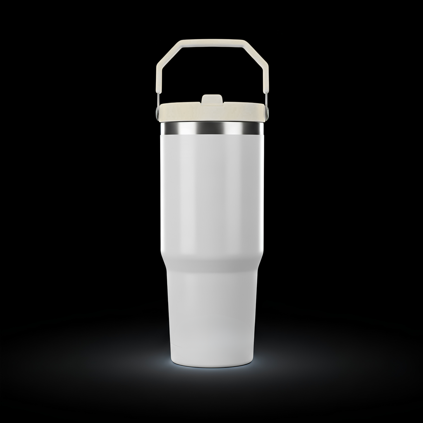 Tumbler 30oz Paille Flip — Liquidation (Non sublimable)
