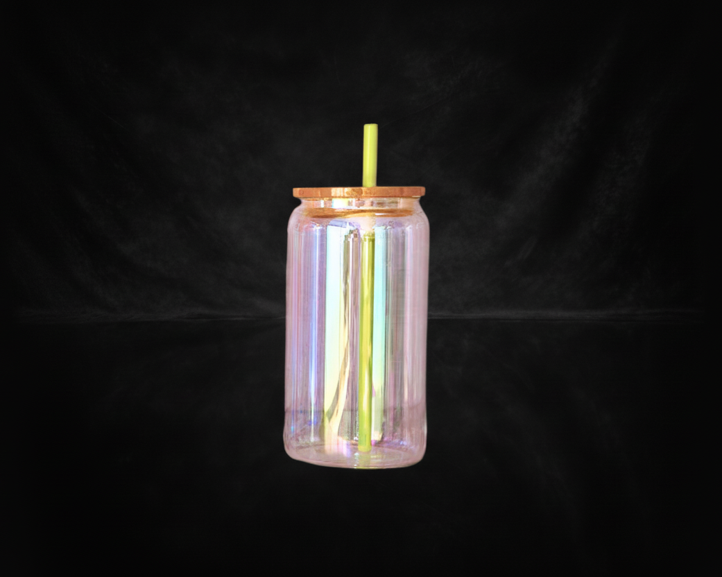 Verre Can 16oz Effet Prisme - Sublimation & UV