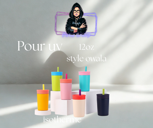 Sippy cup Wowala 12 oz /isotherme pour uv