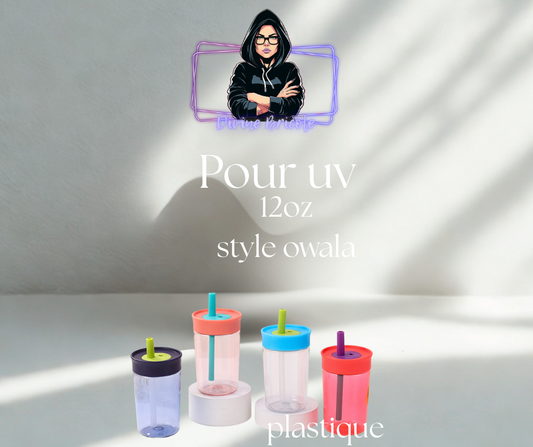 Sippy cup Wowala 12 oz /plastique
