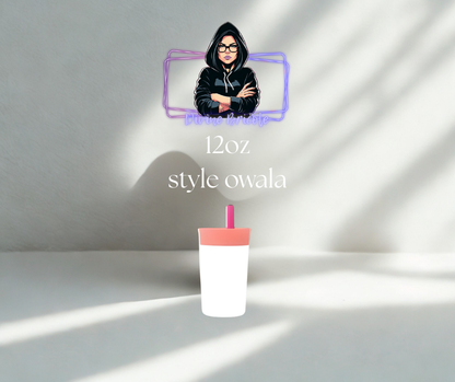 Sippy cup Wowala 12 oz /isotherme pour sublimation